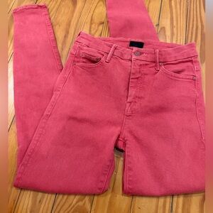 Womens Red Mother jeans!! So cute size 27!